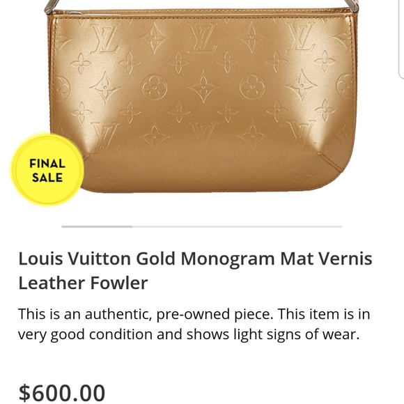 🚫SOLD🚫 on another site Louis V Mat Vernis bag - Picture 8 of 8